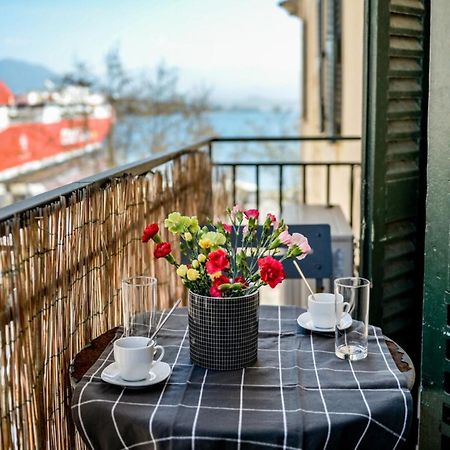 Flavia - Central Balcony Glimpse Of The Sea Ajaccio  Exterior foto